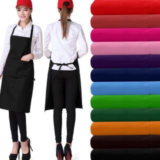 Apron Double Pocket Chef Butcher Kitchen Cooking Craft Catering Baking BBQ