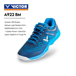 VICTOR A922 BM All-Around Badminton Shoes (Unisex) (EUR 40.5-42)