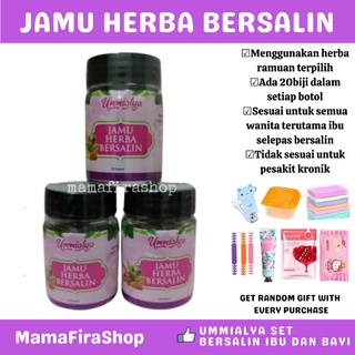 [Shop Malaysia] Ummialya HERBA Herbal Medicine Maternity | Pantang Set (1)