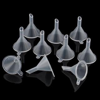 Mini transparent plastic funnel / Kitchen cooking Accessories / gadgets perfume emulsion Packing auxiliary tool