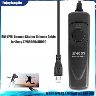 დEn☘RM-VPR1 Wired Timer Remote Shutter Release Cable for Sony A7/A6000/A5000