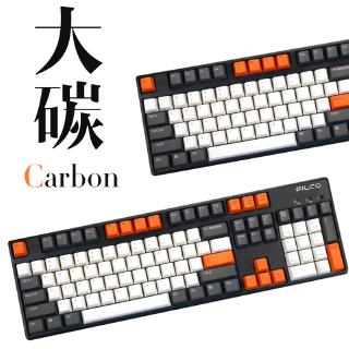 ♨∈✑Large carbon carbonaceous side engraved without engraving GMK high 87\/104\