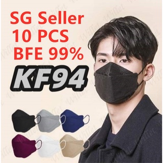 [Dr DuoDuo] 10PCS BFE>99% | 4Ply KF94 Korea Design Mask | Medical Mask