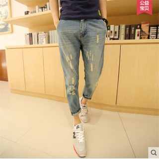 Men'S Fashion Men Casual Korean Pants Slim Men'S Casual Pants