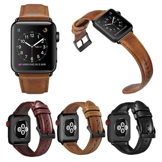 For Apple Watch band 38/40/41mm 42/44/45mm High Quality Leather Watch Strap for series SE/7/6/5/4/3/2/1