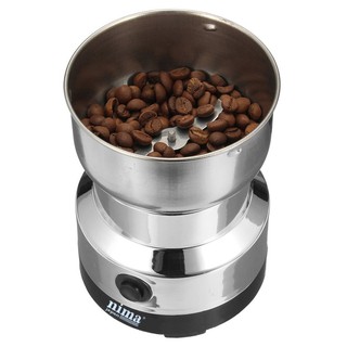 👇🔥220V Electric Stainless Steel Grinding Milling Machine Coffee Bean Grinder