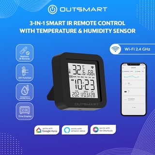 OUTSMART Wifi Smart IR with Temperature and Humidity Sensor 3-In-1 Infrared All In One