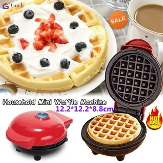 ♔♔ Mini Electric Waffle Maker Bubble Egg Cake Oven Breakfast Machine Supplies Non-Stick Baking Pancake Snack 【Goob】