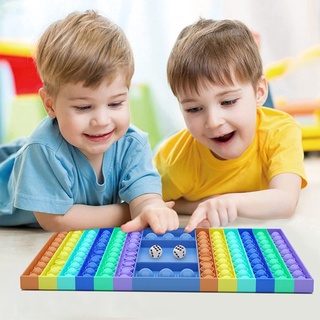 ✻▼✵baby toy new pop it silicone checkerboard decompression finger bubble music educational toy fidget pop it kids gift
