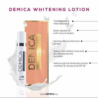 [Shop Malaysia] DEMICA WHITENING LOTION ORIGINAL 💯 (1)