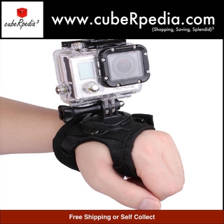 Gopro 360 degree glove style mount strap