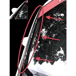 Honda Civic FD FD Front Mirror Edge 1 Set