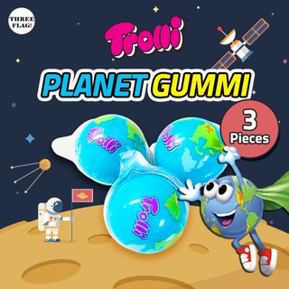 ⚡Ready Stock⚡ Trolli Planet Gummi Earth Jelly 3ea