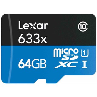 Lexar High Performance 633x MicroSDXC cards