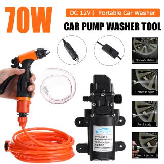 High Pressure Water Pump Car Washer Portable 12V Electric Self-Priming Kit