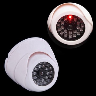 Dummy CCTV Flashing Security LED Surveillance Fake Camera Dome Wireless SGEE Light