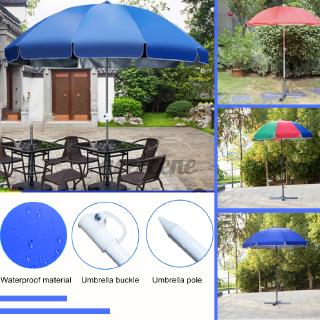 180cm Garden Patio Parasol Umbrella Sun Shade Beach Patio Umbrella Base Outdoor