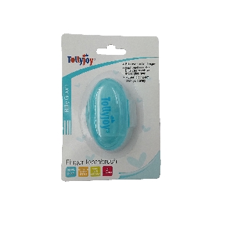 Tollyjoy Silicone Finger Toothbrush (Blue)
