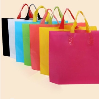 18pcs x 20x30x8cm Plastic Carrier Shopping Bag 塑胶购物袋