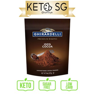 Ghirardelli Chocolate Premium Baking Cocoa Powder 100% Unsweetened 227g (1)
