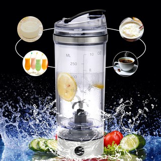 Electric Protein Milk Shake Drink Shaker Mixer Blender Fitness Bottle Cup 250ML