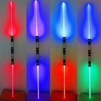 (2 Pieces/lot) Star Wars Lightsaber Led Flashing Light Sword Toys Cosplay