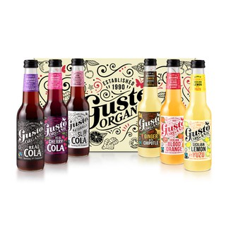 Gusto Organic Variety Pack - Case of 6 (All 6 flavours)