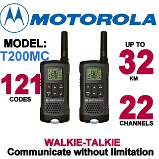 MOTOROLA WALKIE TALKIE CONSUMER RADIO T200MC (EXPORT)