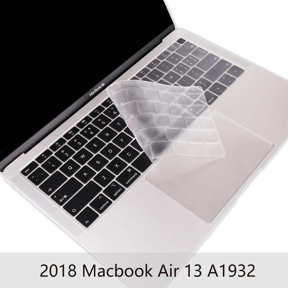 Newest MacBook Air 13 A1932 2018 Ultra Thin TPU Keyboard Guard Cover Waterproof