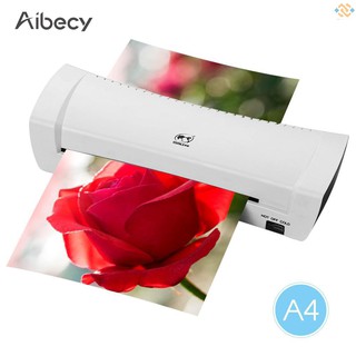 Aibecy OSMILE SL200 Laminator Machine Hot and Cold Laminating Machine Two Rollers A4 Size for Document Photo Picture Credit Card Home School Office Electronics Supplies