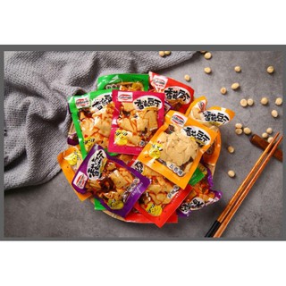* INSTOCK * SG LOCAL - Hot and Spicy/Non Spicy Tofu Bean Curd Instant Snack 7 Flavours Mix Bundle Set