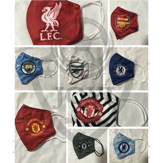 2020 Football Mask Top Quality Accessories Protective ALL Football Club Mask【Reuse】