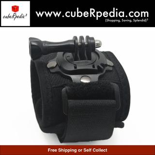 Gopro/SJCAM/Yi Camera wrist strap with 360 Degree Rotation
