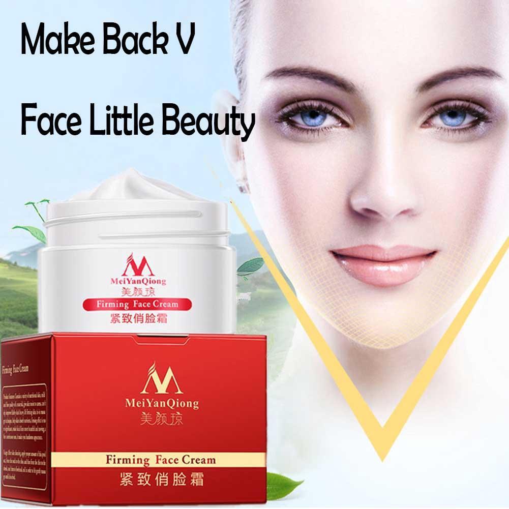 V-Shape Face Line Lift Firming Collagen Cream Double Chin Cheek Slimming