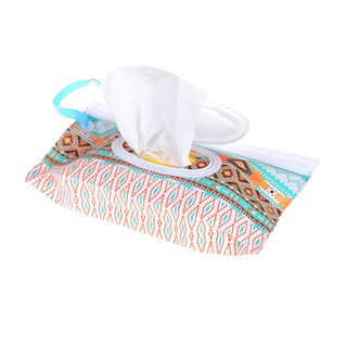 WHSG Wipes Carrying Case Eco-friendly Wet Wipes Bag Clamshell Cosmetic Pouch
