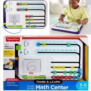 BNIB: Fisher Price Think & Learn Count & Add Math Center Write Scribble Handy Portable - Practice writing numbers