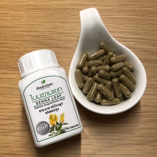 Senna leaf capsules - FDA approved - Promote Bowel Movement / Relieve Constipation // 100 Capsules //**Stock in SG**