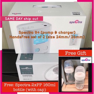 🔥SALE🔥 Spectra 9+ s9+ s9 DUAL Electric Breast Pump 🌱 Spectra HandsFree 2 Sets