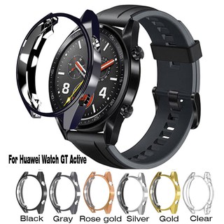 For Huawei Watch GT 2 46mm Smart watch Case plating TPU Soft Protective Cases Cover for GT 46mm watch