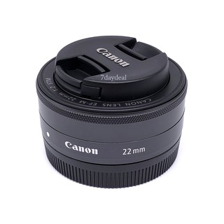Canon EF-M 22mm f2 STM Lens (Black EFM 22 f/2)