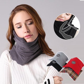 Travel Pillow Protector Neck Scientifically Super Soft Travel Pillow Easy Carry