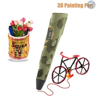 Yali Digital Display Intelligent 3D Printing Pen High Temperature 3D Graffiti Painting Pens with USB Cable
