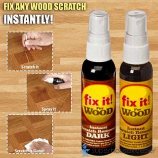 2 Pcs Instant Fix Wood Scratch Remover Repair Paint for Wooden Table Bed Floor (1)