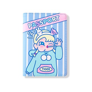 Cutie Girl [ OK OK ] Passport Cover By Milkjoy