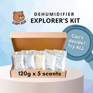 Dehumidifier Refill 120g Scent Explorer's Pack Slurpy Bear