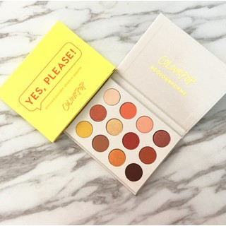 colourpop give it to me straight/yes please eyeshadow