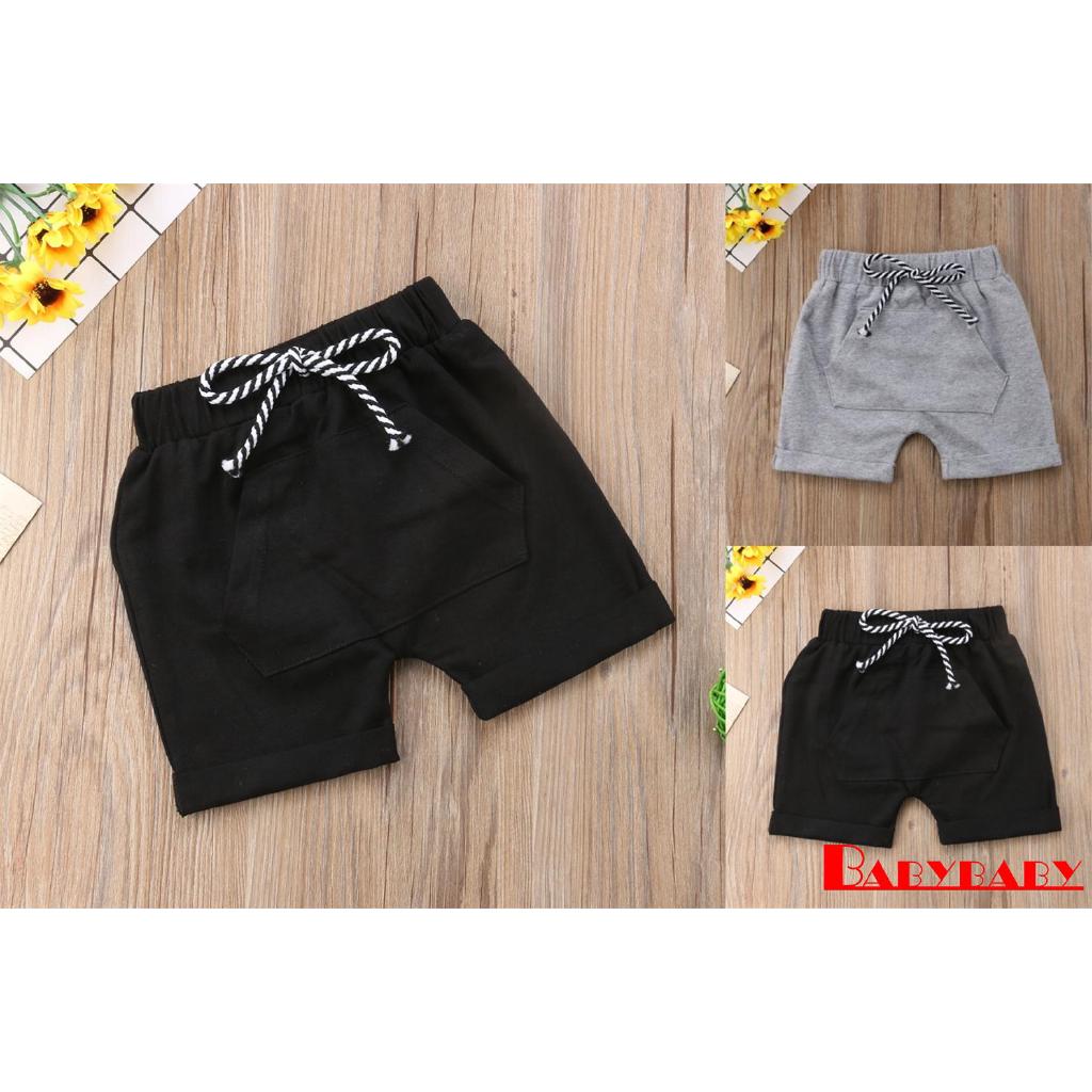 BGY-Toddler Infant Baby Boy Kids Casual Cotton Shorts Beach Pants