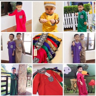 Jubah Kids Boy | Jubah Baju Raya Budak Lelaki - s3