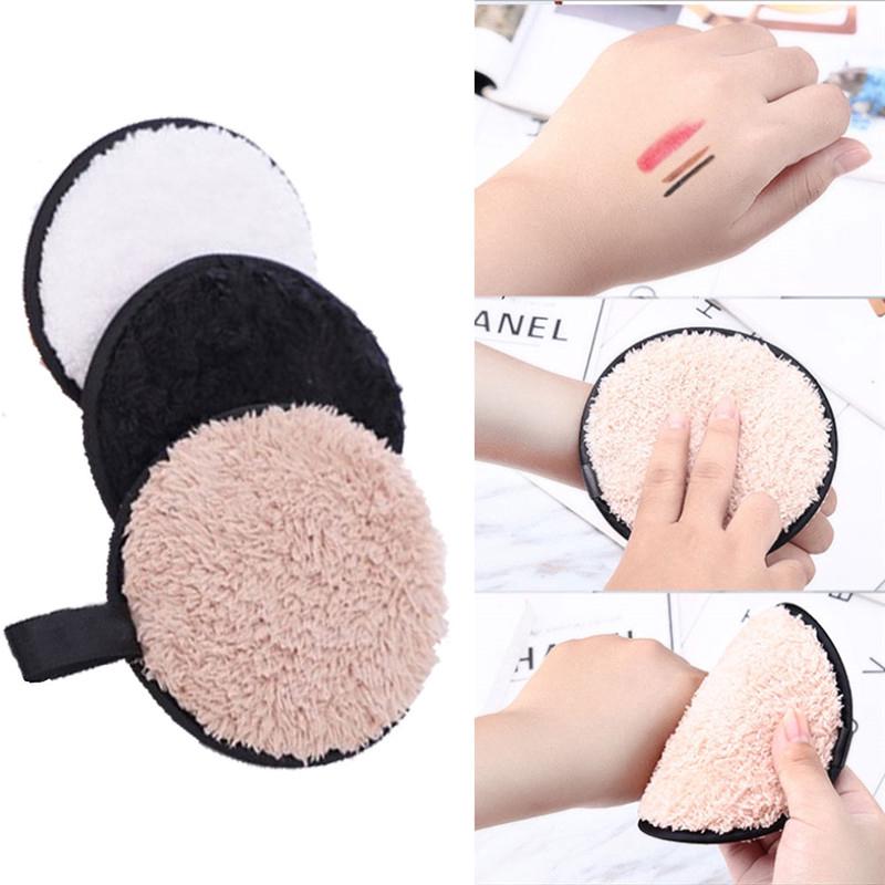 Makeup Puff Microfiber Cloth Pads Remover Towel Face Cleansing Cosmetics