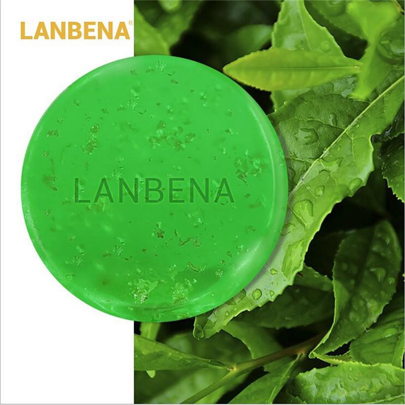 Lanbena Handmade Facial Soap Tea Tree Oil Cleansing Pimple Treatment